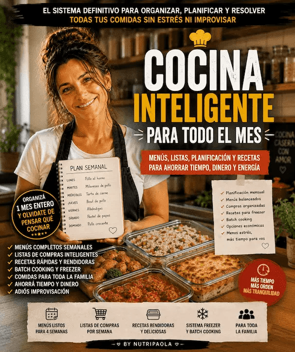COCINA INTELIGENTE PARA TODO EL MES